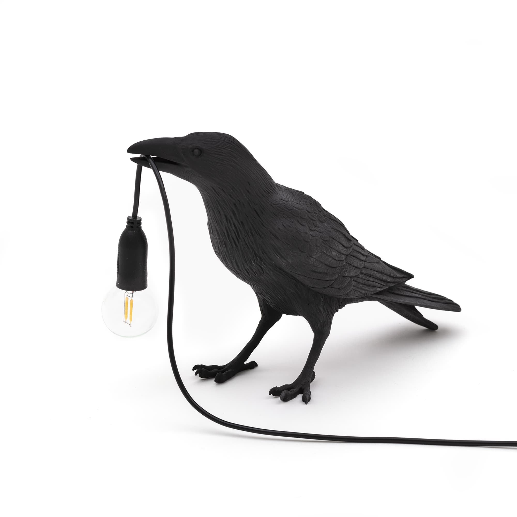 Настольный светильник Seletti Bird Lamp White Waiting — фото 9