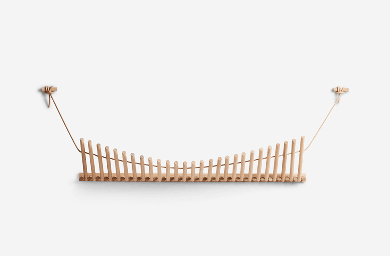 Полка WOUD Knaegt coat rack — фото 11