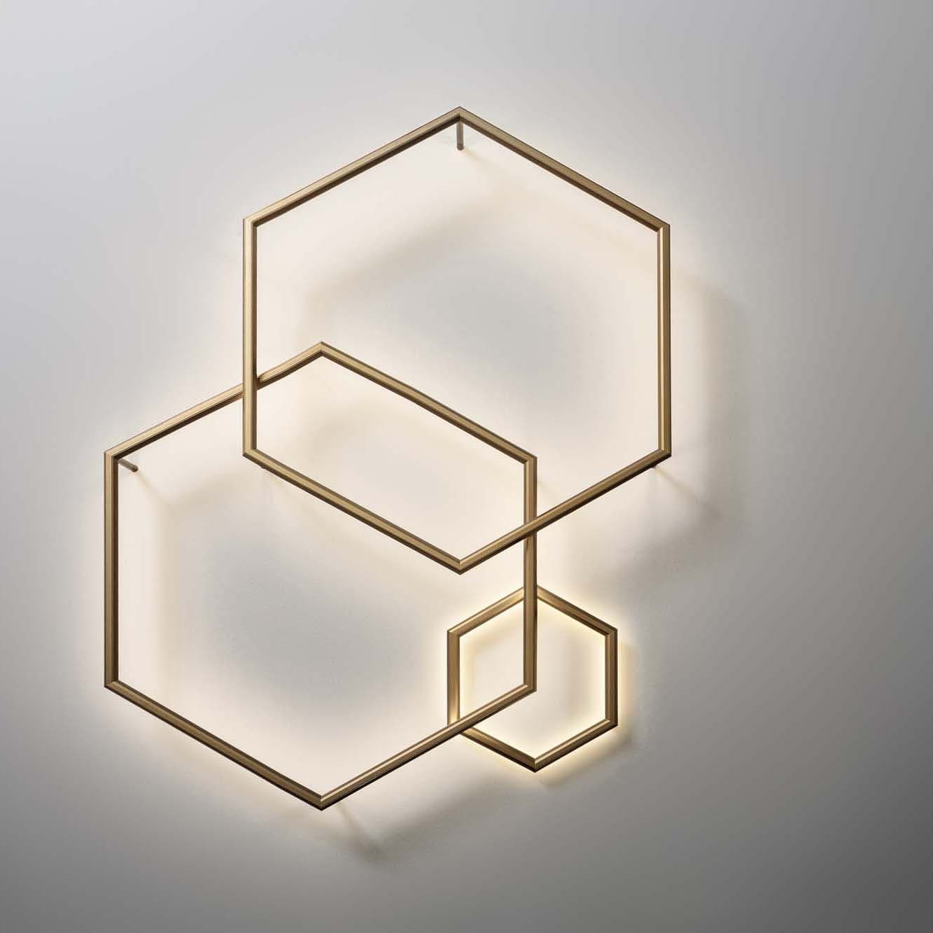 Настенно-потолочный светильник OLEV Poly Esagono Pl