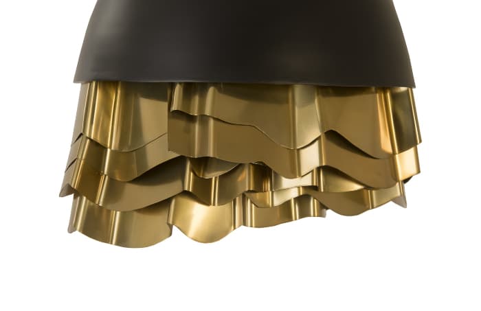 Phillips Collection Подвесной светильник Philips Collection Ruffle Chandelier — фото 10
