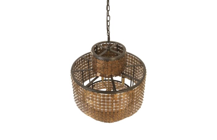 Phillips Collection Люстра Philips Collection Armor Chandelier Brass — фото 5