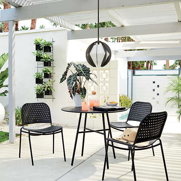 Подвесной светильник Crate and Barrel Puzol Outdoor Pendant Light — фото 3