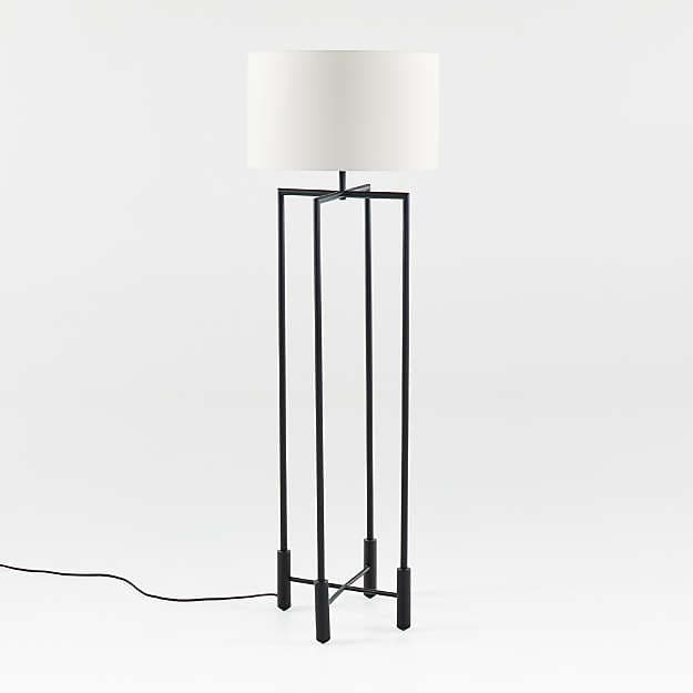 Торшер Crate and Barrel Bodil Four Legged Floor Lamp — фото 2