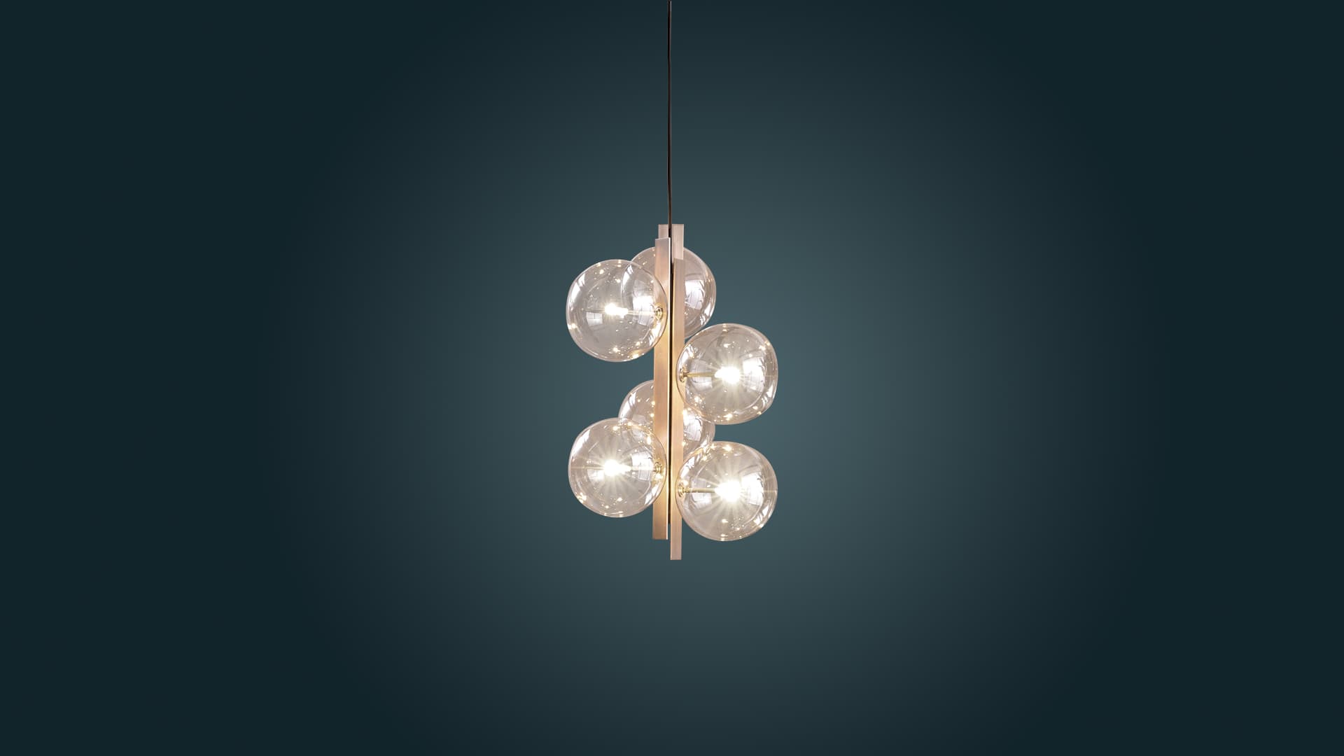 Подвесной светильник Bonaldo Bon ton 3 lights fixture — фото 5