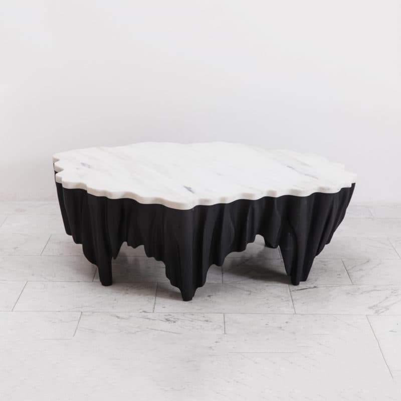 Журнальный столик Markus Haase Ash and Marble Aeolian Table