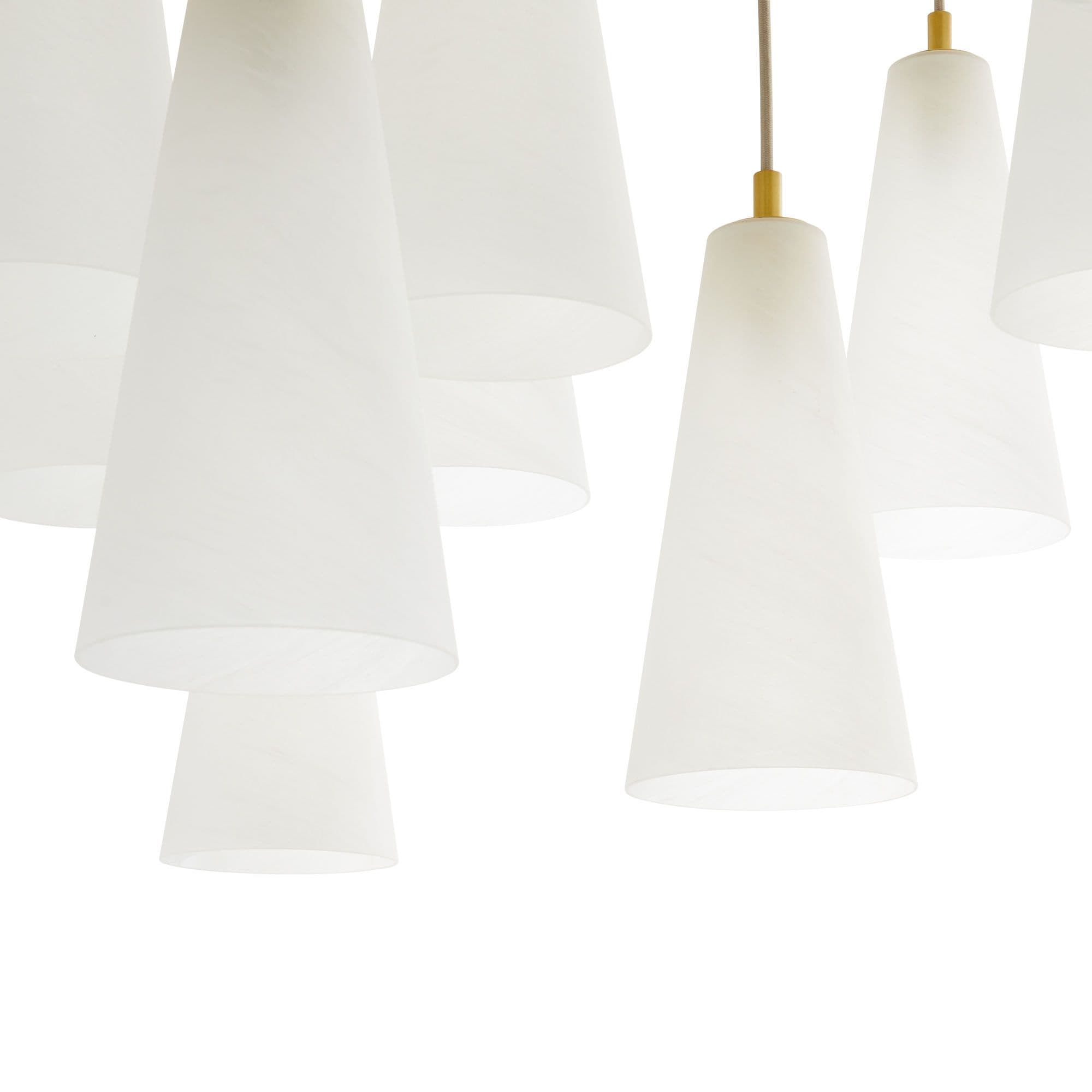 Подвесной светильник Arteriors home MIKA CHANDELIER — фото 4