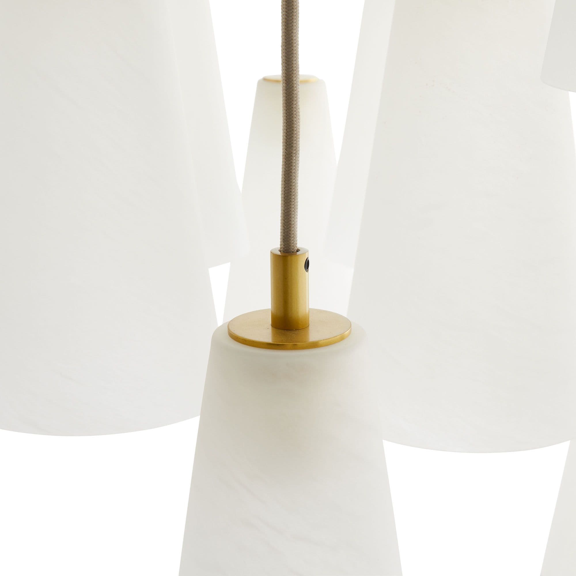 Подвесной светильник Arteriors home MIKA CHANDELIER — фото 3