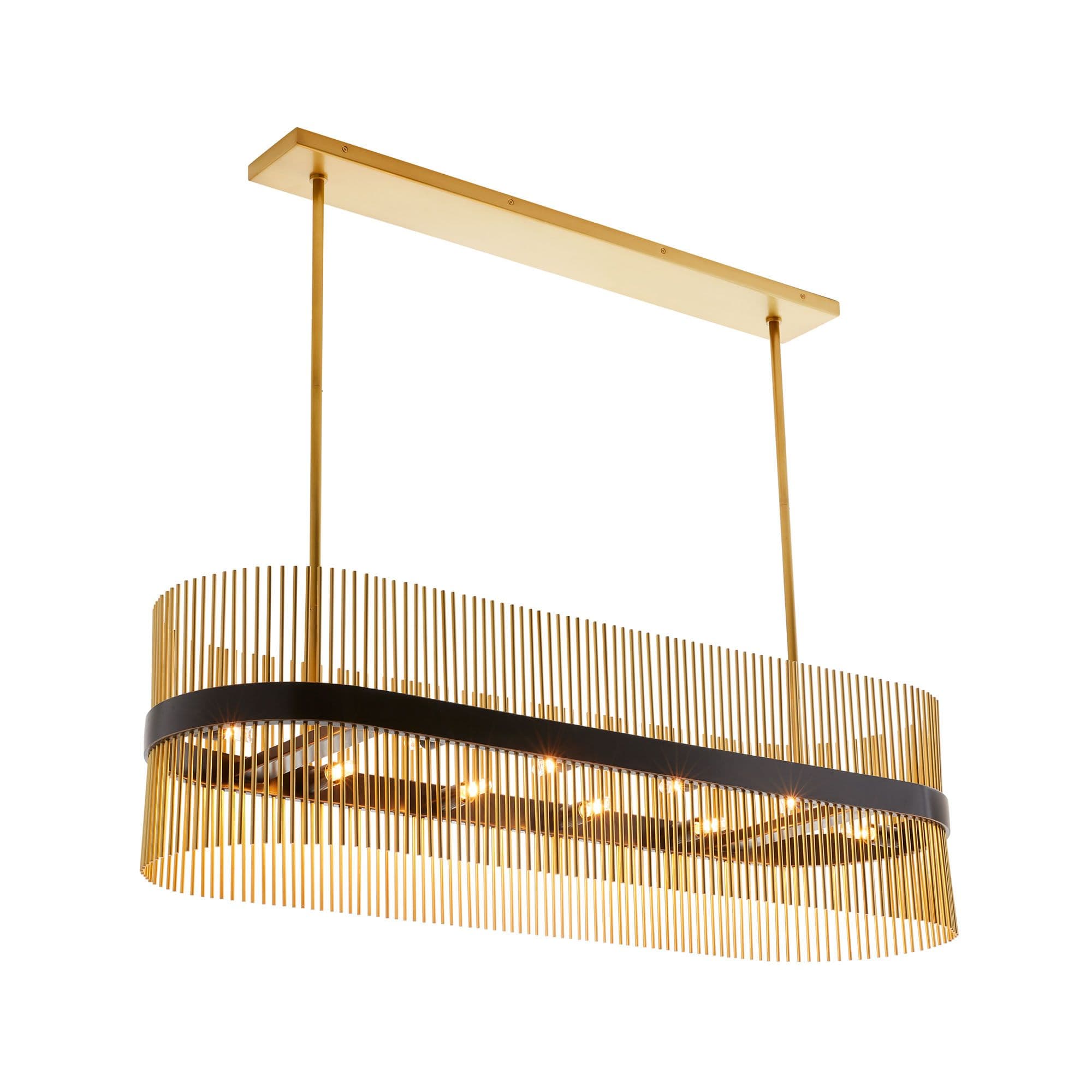 Потолочный светильник Arteriors home HOZIER OVAL CHANDELIER — фото 6