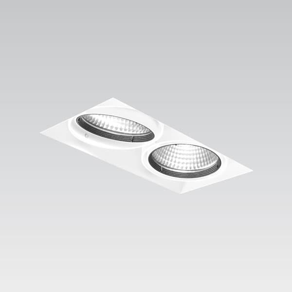 Встраиваемый в потолок светильник Xal Mito 120 2 lamps