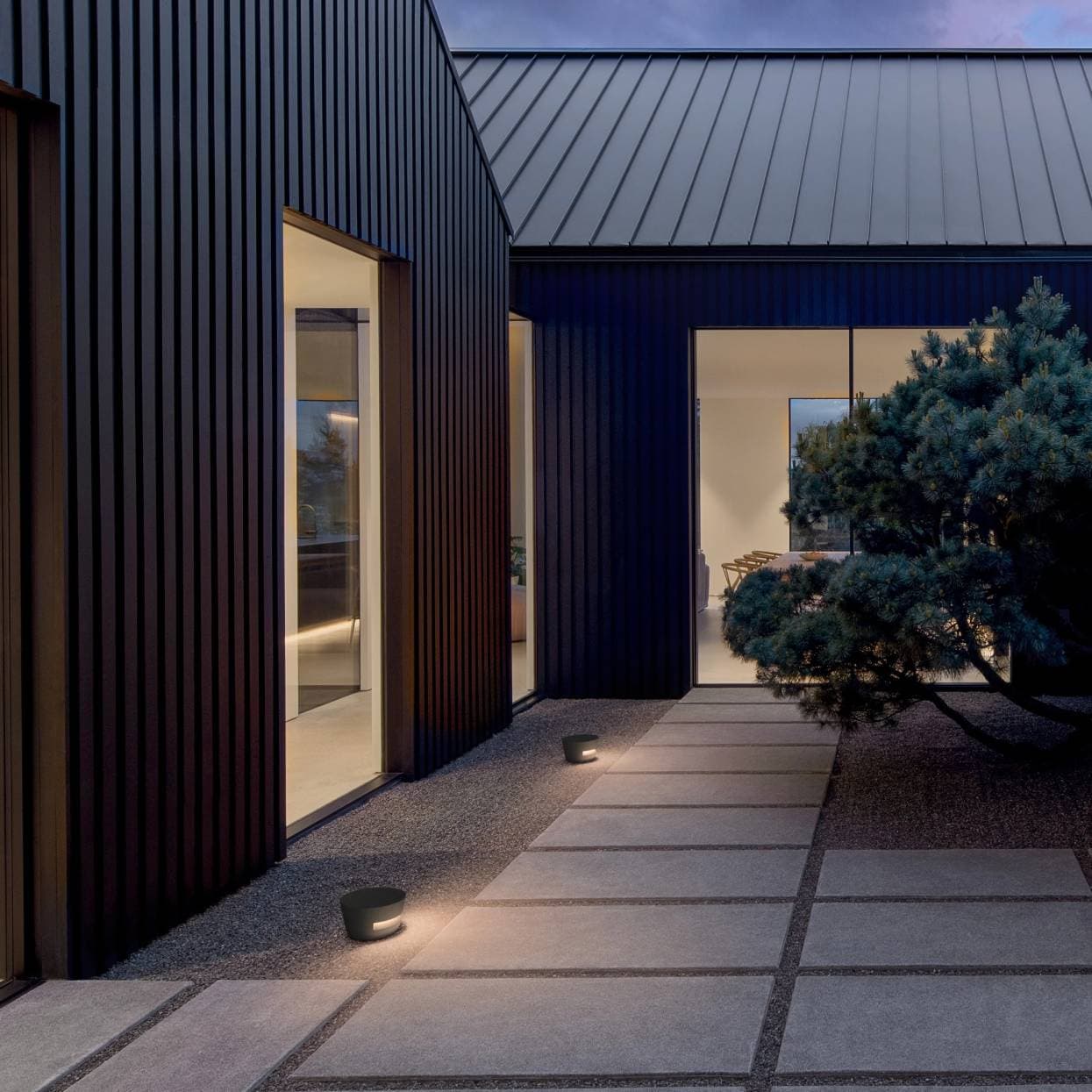 Напольный светильник VIBIA DOTS OUTDOOR Ø150 — фото 5