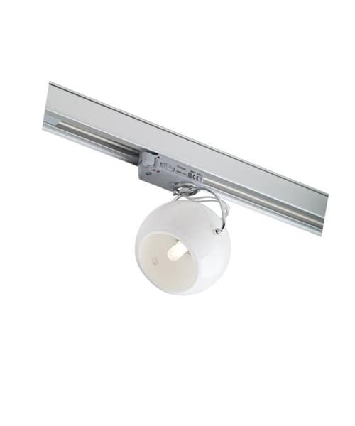 Трековый светильник Fabbian Beluga White D57 J15 01