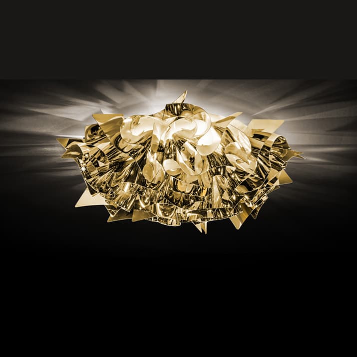 Потолочный светильник Slamp Veli Gold