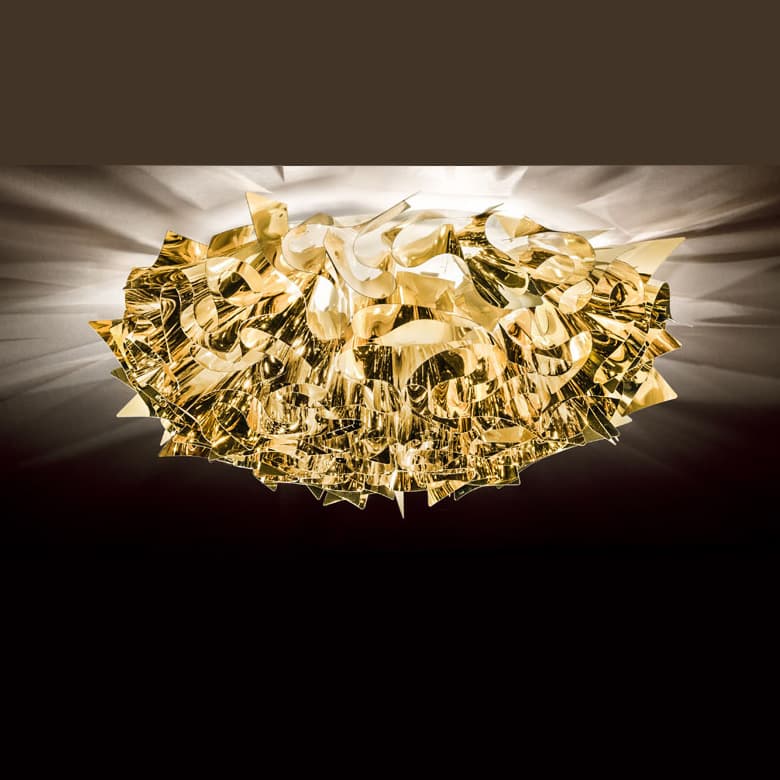 Потолочный светильник Slamp Veli Large Gold