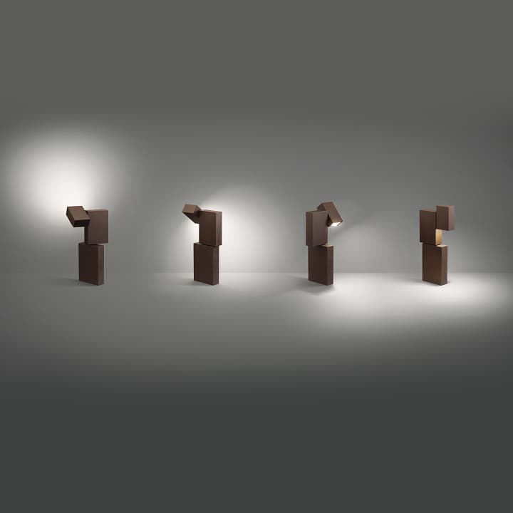 Встраиваемый в грунт светильник Vibia BOXES 4600