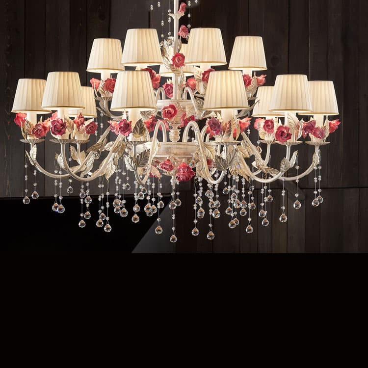Люстра MASIERO (Emme Pi Light) CERAMIC GARDEN 6190 10+5