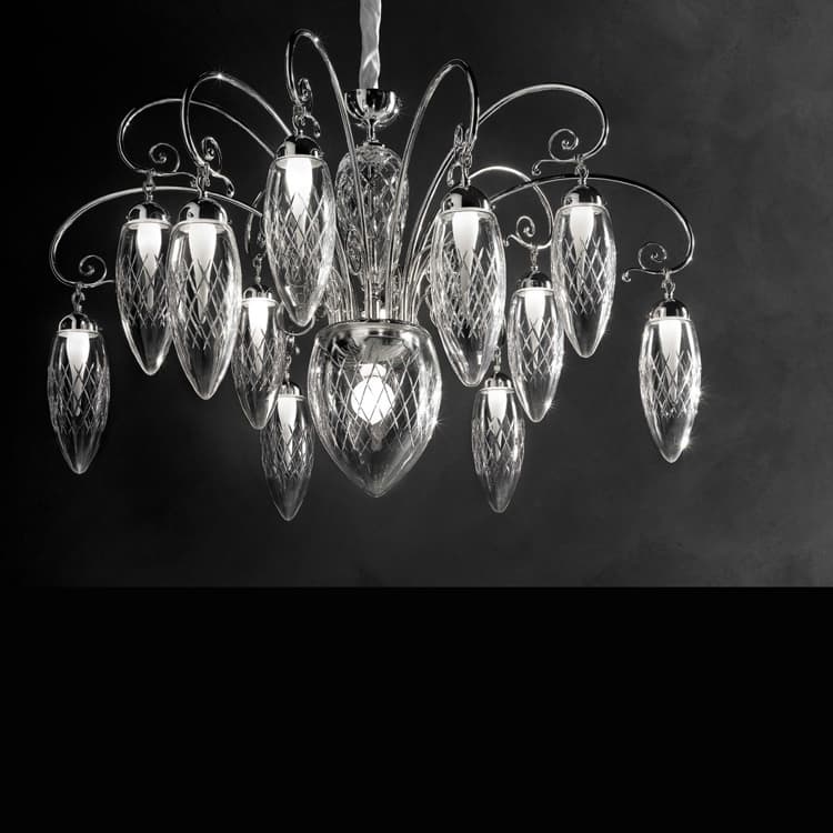 Люстра Masiero Luxury Magnifica 12+1