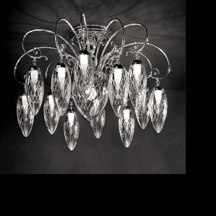 Потолочный светильник Masiero Luxury Magnifica PL12+1