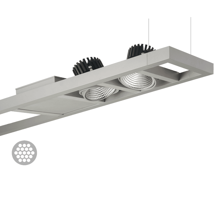 Подвесной светильник Halla VARI 20-528S-20GDD/840, S