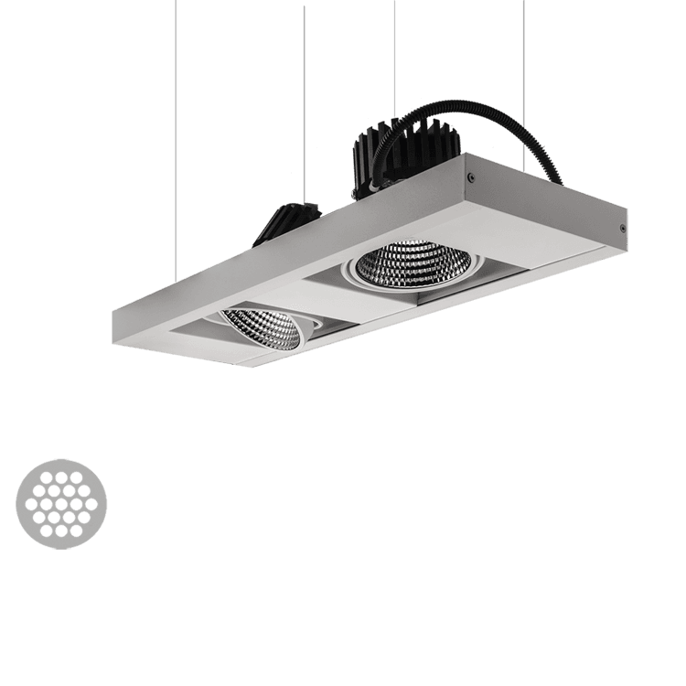 Подвесной светильник Halla MOZA 24-506S-20GDE/840, S