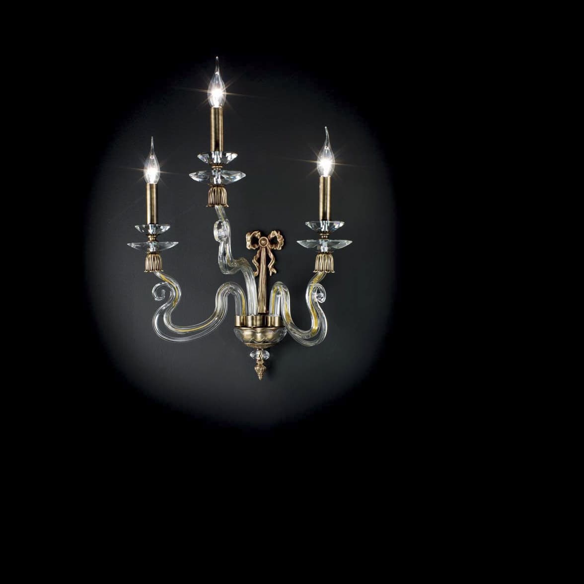 Ciciriello Lampadari Tecla applique 3 luci