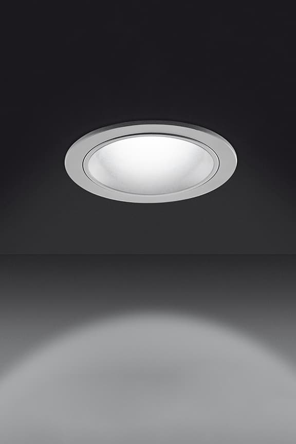 Встраиваемый в потолок светильник Artemide Architectural Everything 80 round trimless