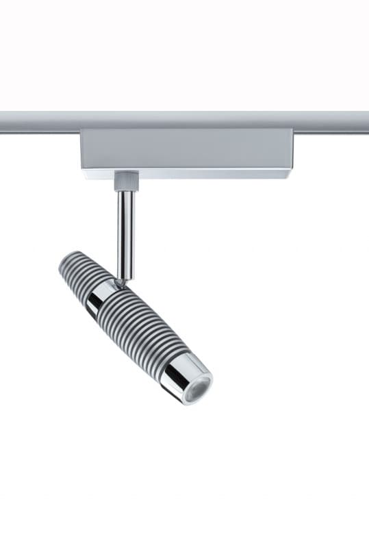 Трековый светодиодный светильник Paulmann  URail L+E Spot Channel II 1x8,2W 95214
