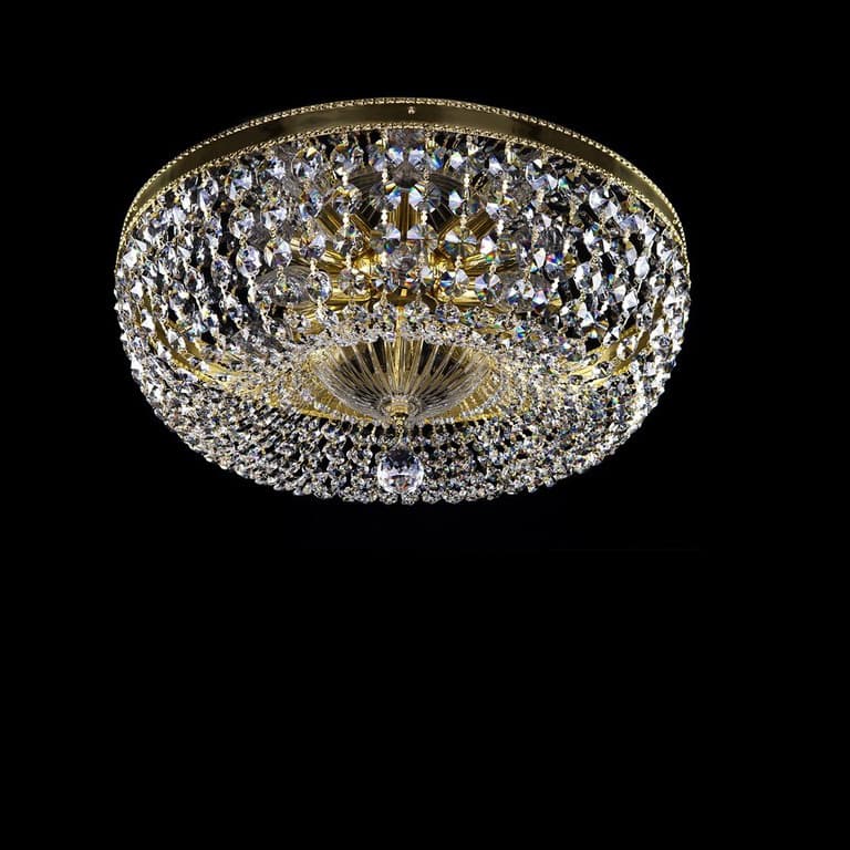 Люстра ArtGlass JASMINA DIA 400 2xR14 YELLOW DROPS ATYP CE