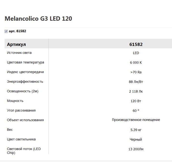 Подвесной светильник Vivo Luce Melancolico G3 LED 120 — фото 3