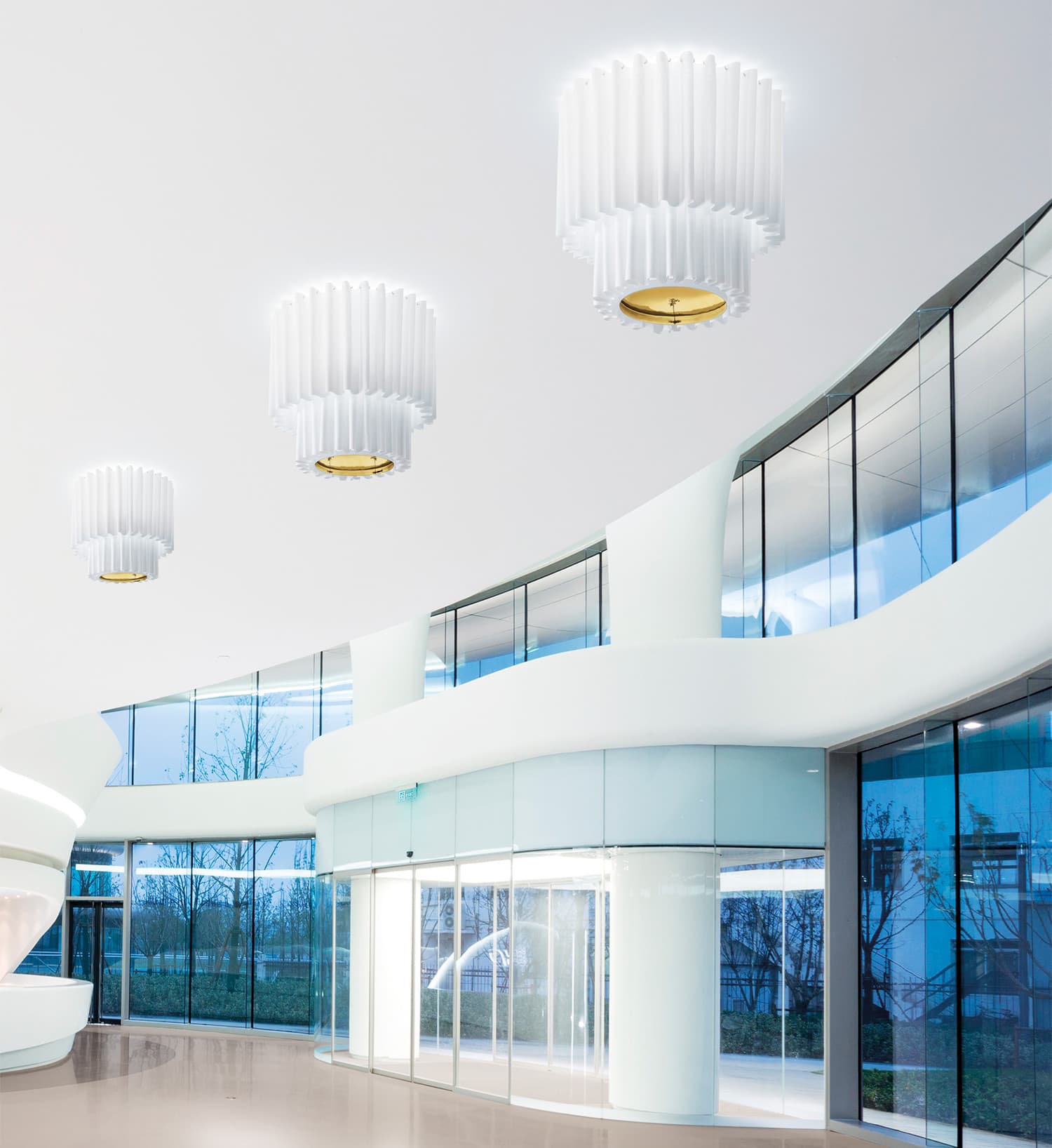 Axolight Потолочный светильник Axo Light (Lightecture) Skirt PL SK 100-2 — фото 3