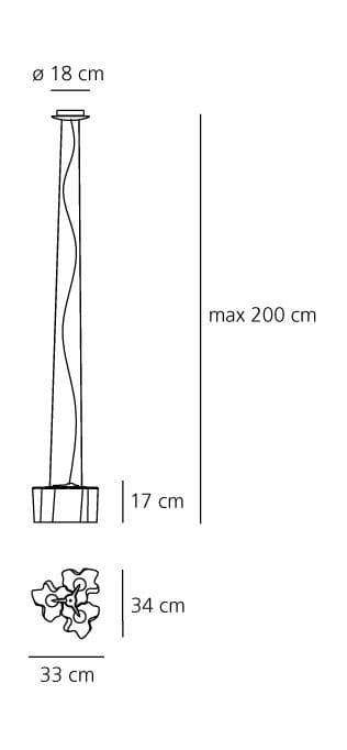 Подвесной светильник Artemide Logico sospensione micro 3x120° — фото 2
