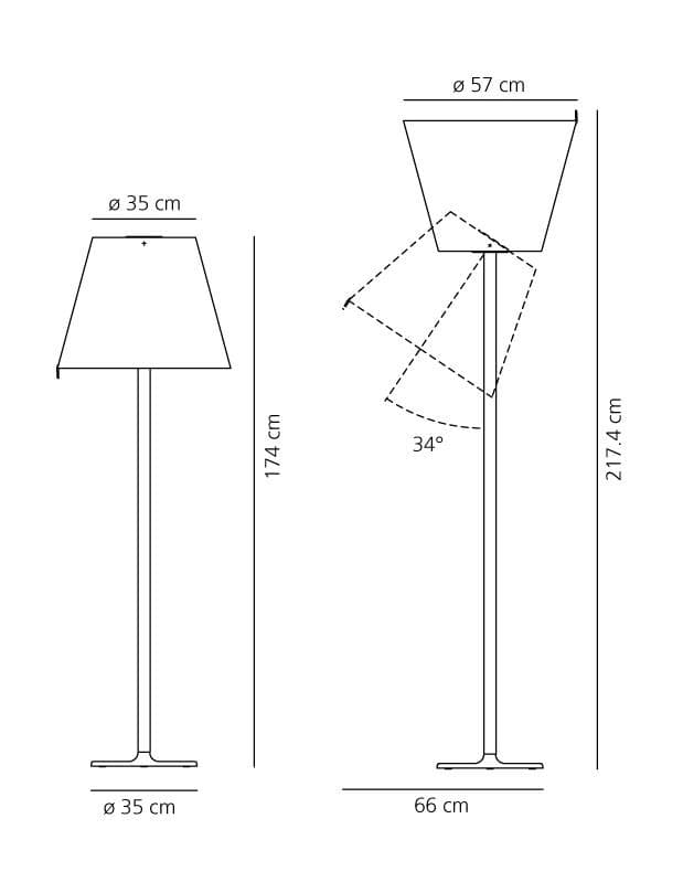 Торшер Artemide Melampo Mega terra — фото 2