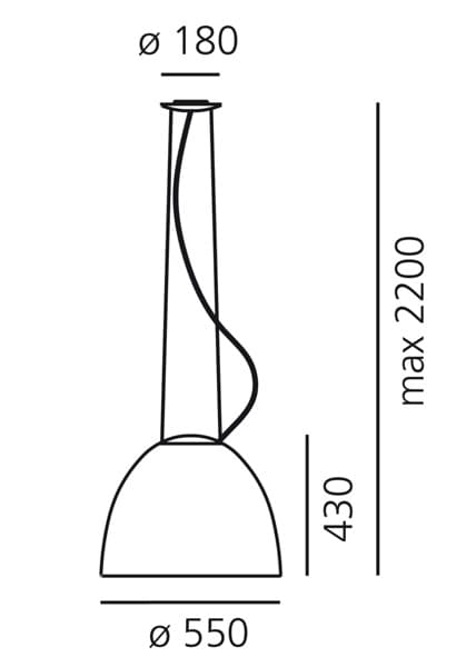 Подвесной светильник Artemide Nur LED — фото 2