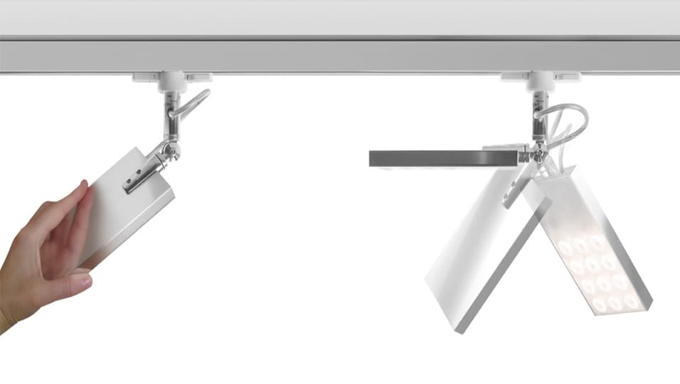 Трековый светодиодный светильник Artemide Architectural Pad 230V Track - 14,5W 4000K - 36° — фото 8