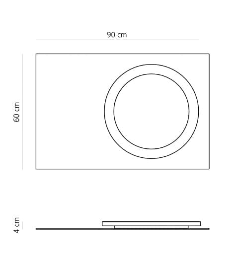 Настенный светильник Artemide Samo Rectangular — фото 2