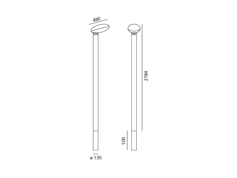 Уличный фонарь Artemide outdoor Poto — фото 2