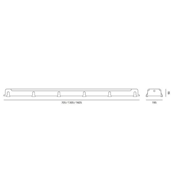 Накладная система освещения Artemide Architectural Tray — фото 3