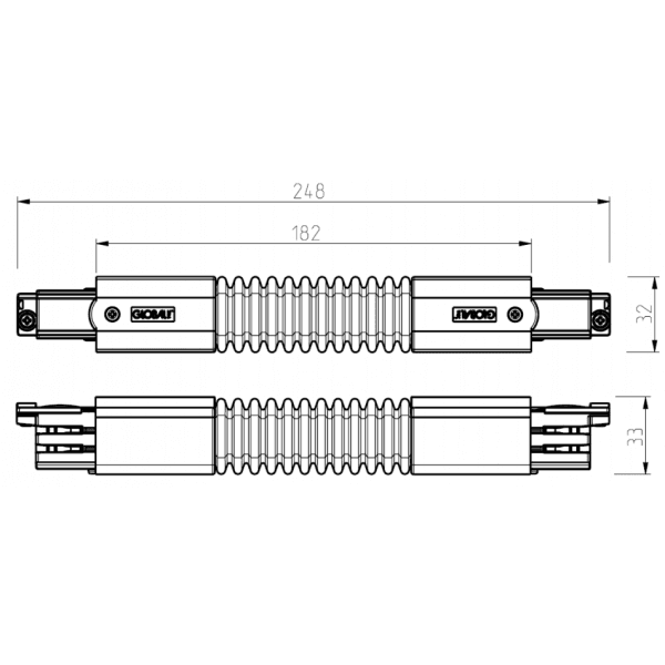 Шинопровод осветительный Nordic Aluminium XTS-23 — фото 3