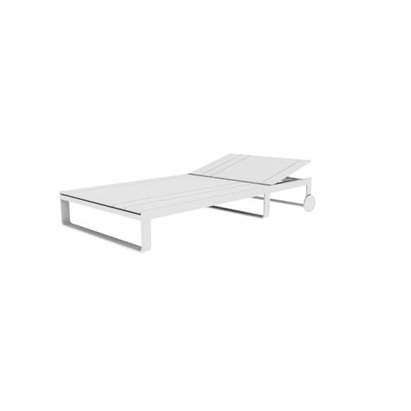 Gandia Blasco FLAT chill bed castors