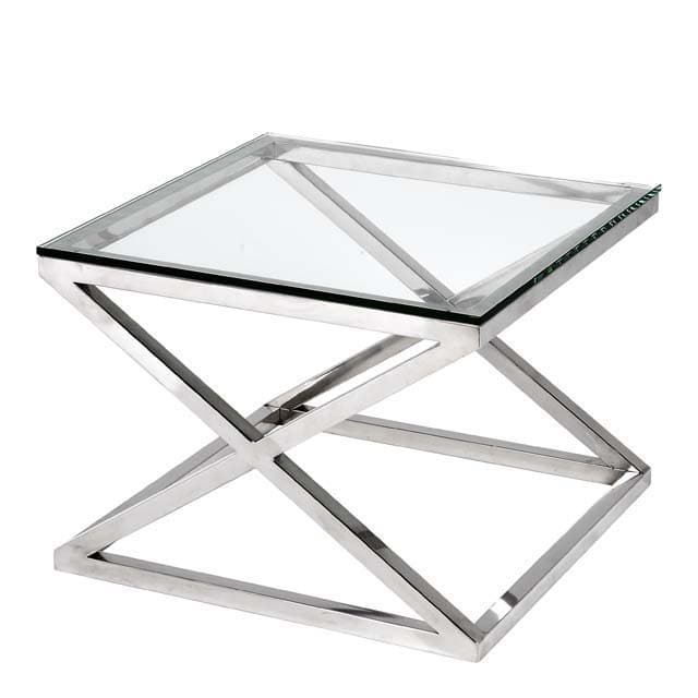 Приставной столик Eichholtz Side Table Criss Cross square