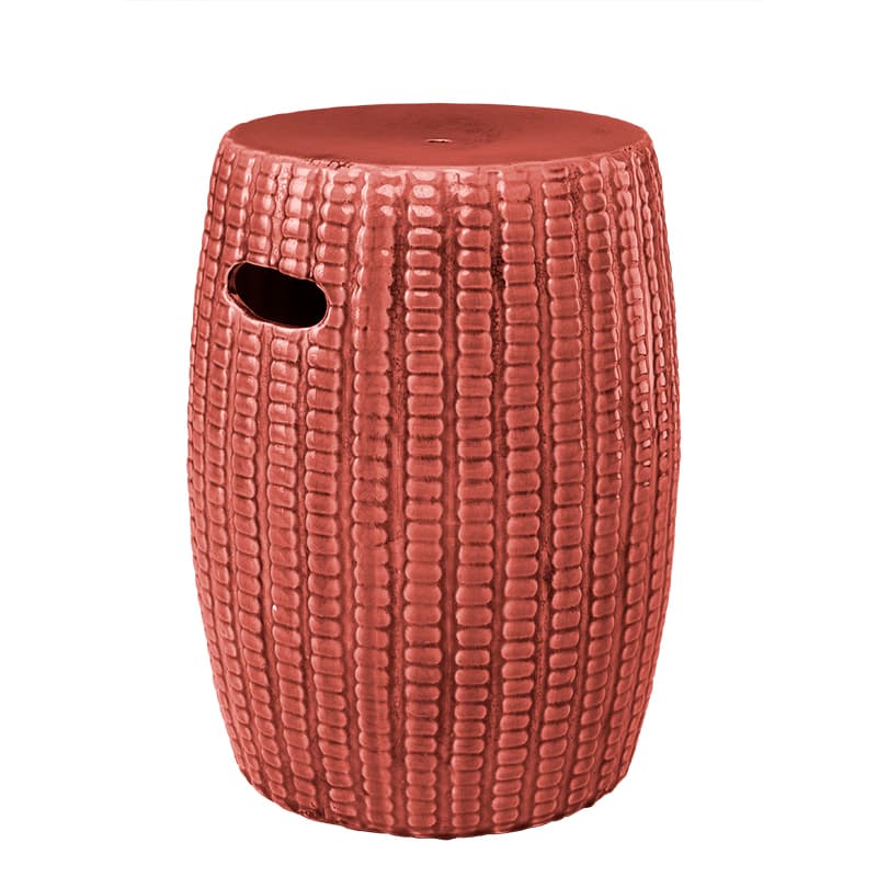 Приставной столик Eichholtz Side Table Drum Red