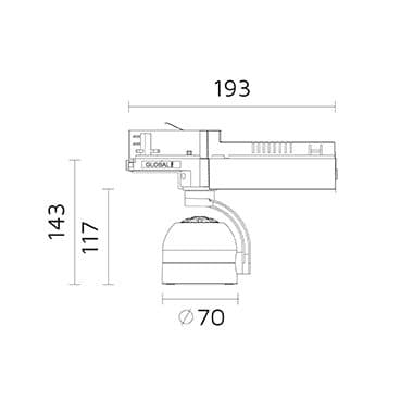 FormaLighting Трековый светильник Forma Lighting Palla — фото 2