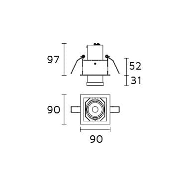 FormaLighting Встраиваемый светильник Forma Lighting Zoom — фото 2