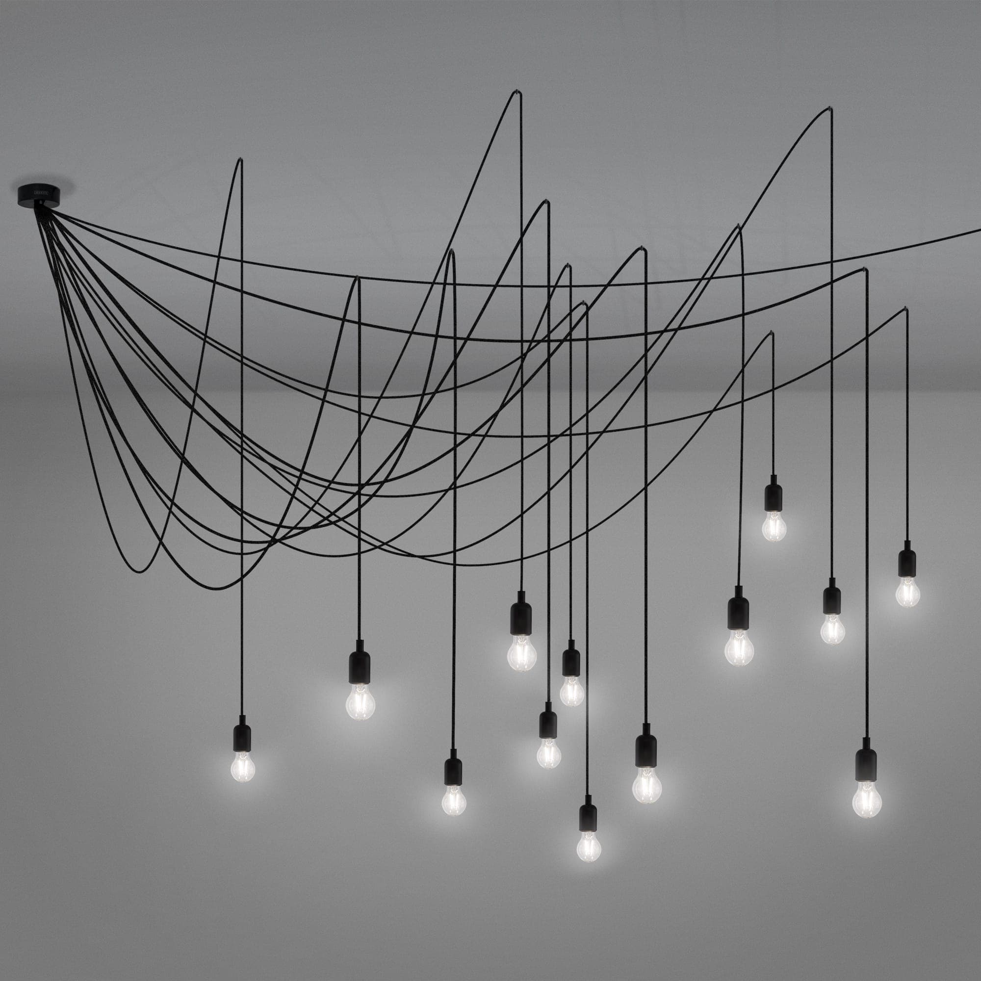 Подвесной светильник Seletti Maman Clear bulbs