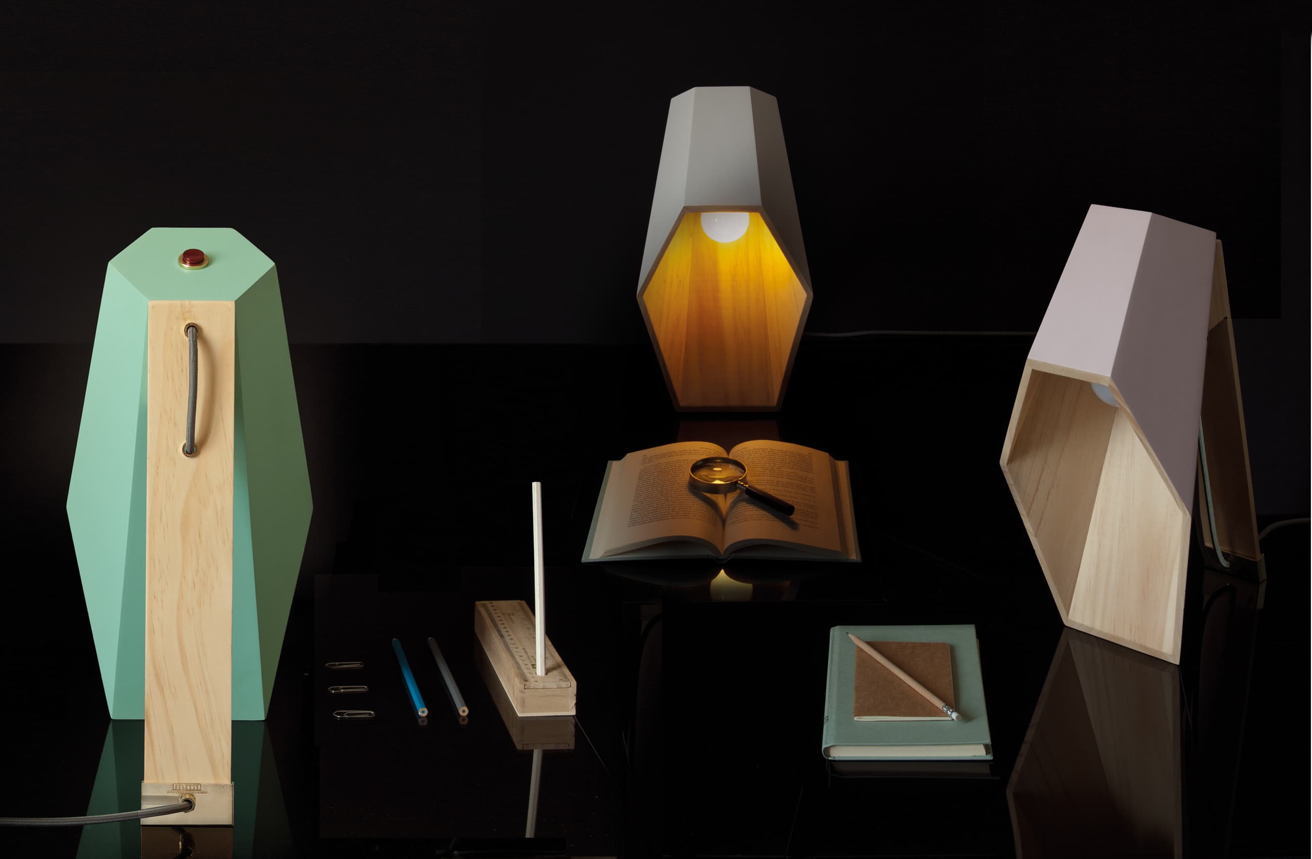 Настольный светильник Seletti WOODSPOT — фото 2