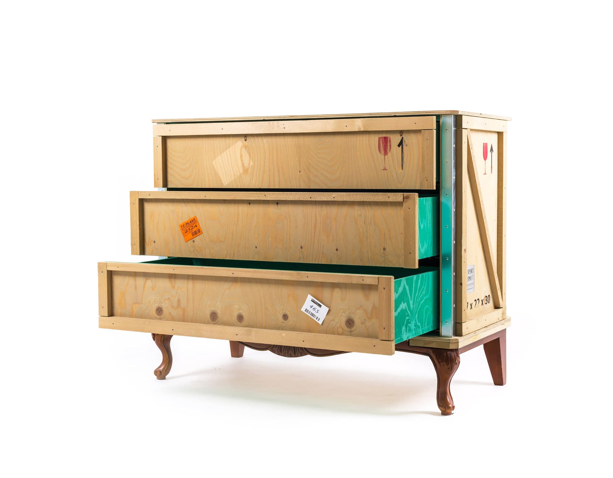 Комод Seletti Export Como Chest of 3 Drawers Base — фото 2
