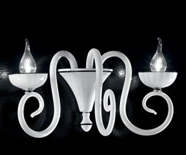 Настенный светильник IDL Baroque 449/2A bianco
