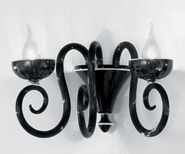 Настенный светильник IDL Baroque 449/2A nero