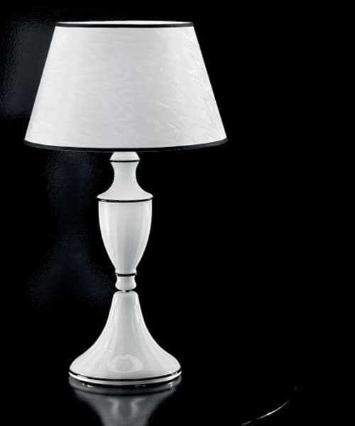 Настольная лампа IDL Baroque 449/1L bianco