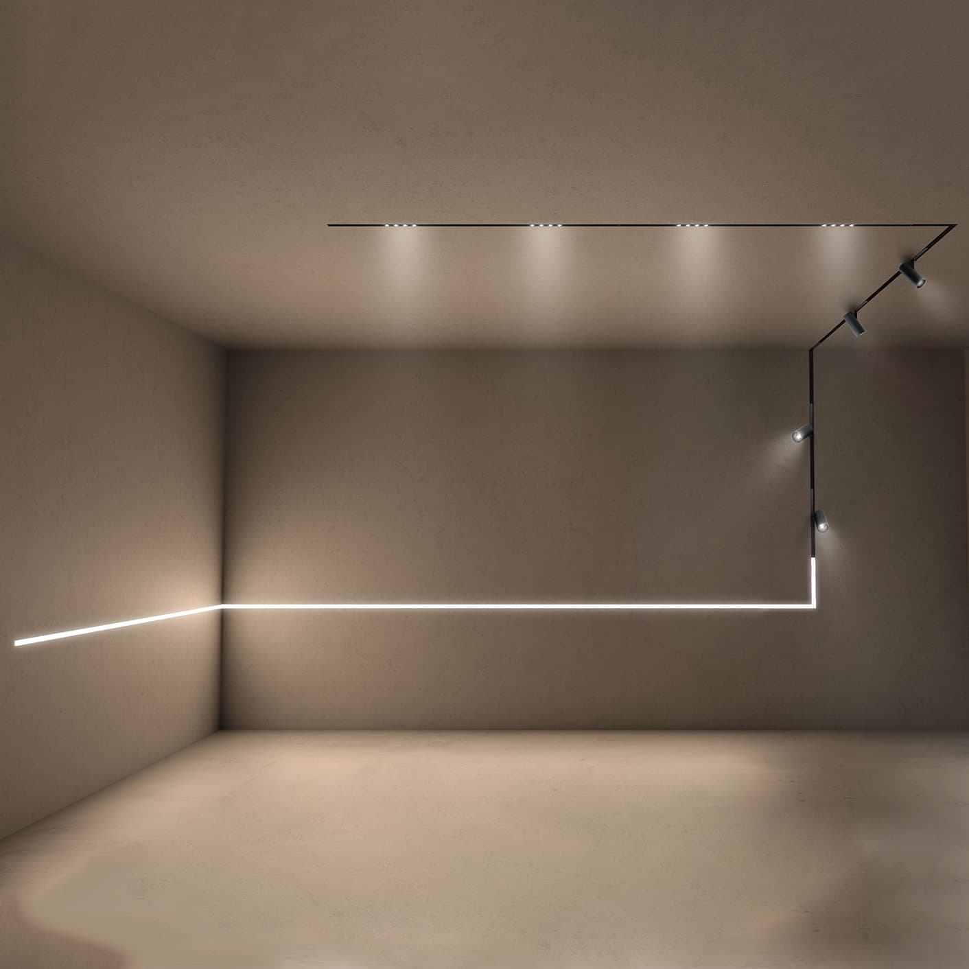 Система освещения Artemide A.24 Diffused Emission