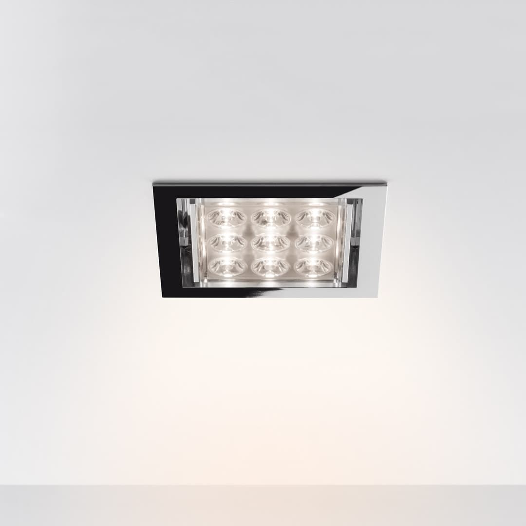 Потолочный светильник Artemide Pad 80 With fixed lenses